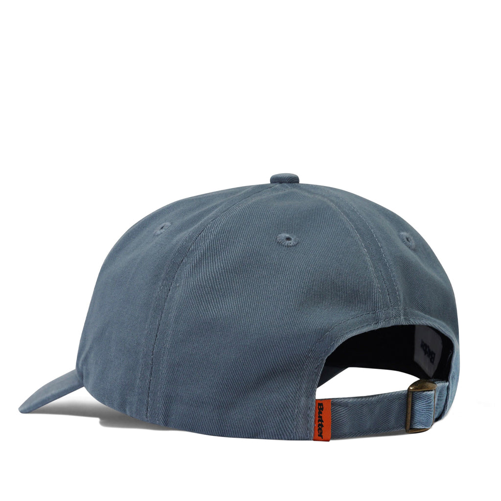 Butter Goods Cap Rounded Logo 6 washed ocean