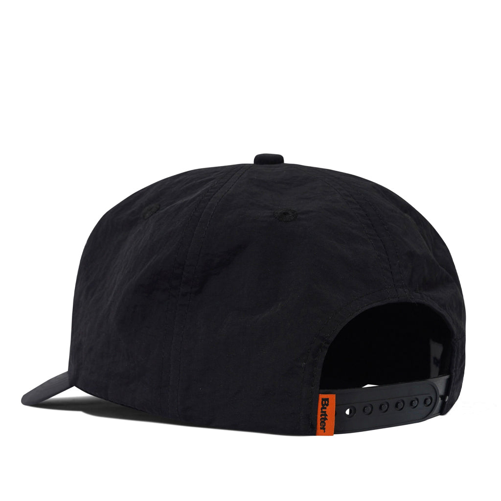 Butter Goods Cap "Warped 5 Panel" black