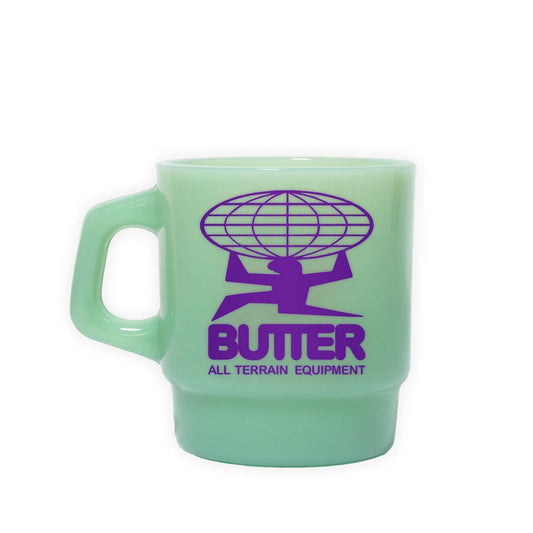Butter Goods "Glass Mug" green