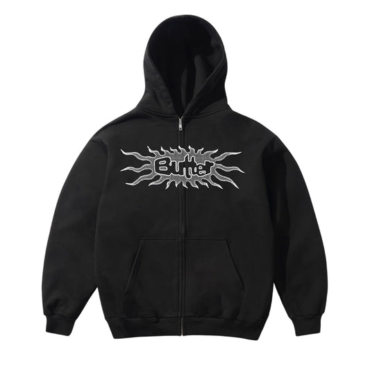 Butter Goods Zip Hood "Solar Zip-Thru" black