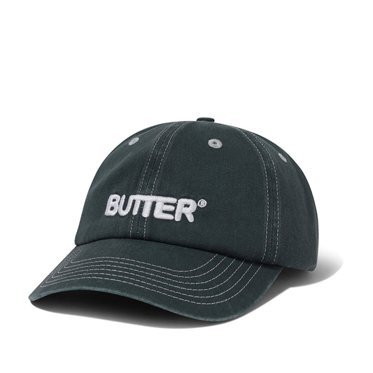 Butter Goods Cap "Rounded Logo" washed black