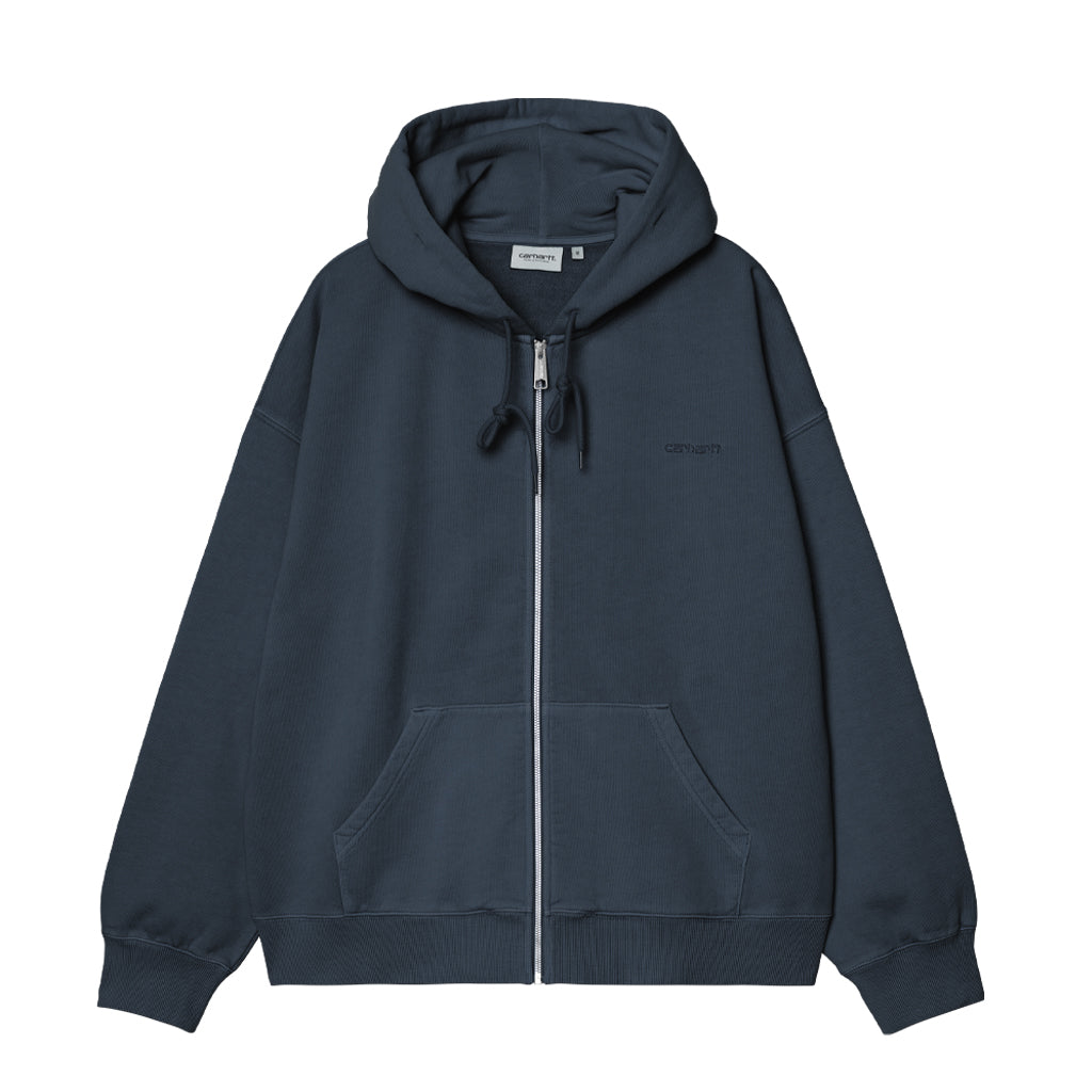 CarharttWIP_BentonZipHood_carbongarmentdyed_front