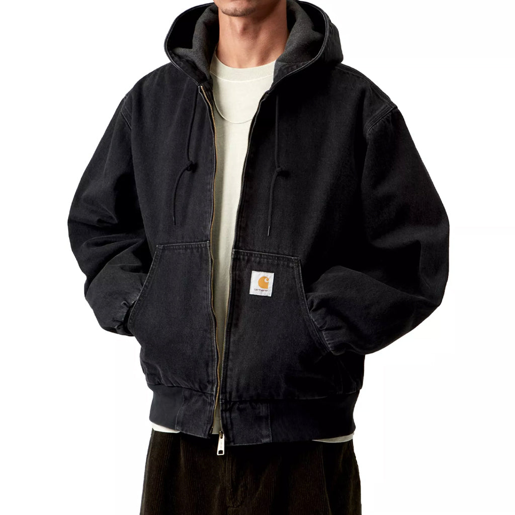 Carhartt WIP Jacket "OG Active" black stone washed