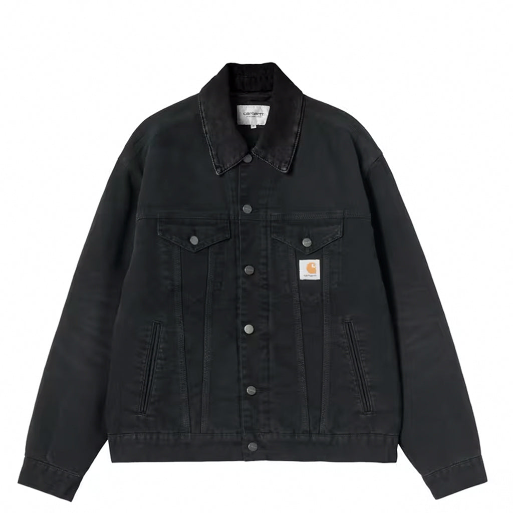 Carhartt WIP Jacket "OG Trucker" black stone canvas