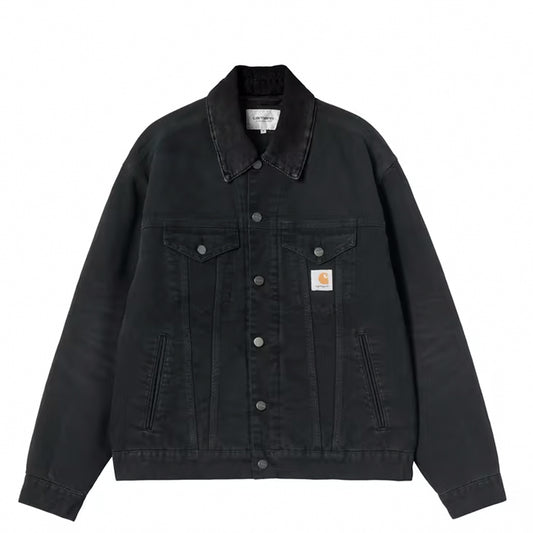 Carhartt WIP Jacket "OG Trucker" black stone canvas