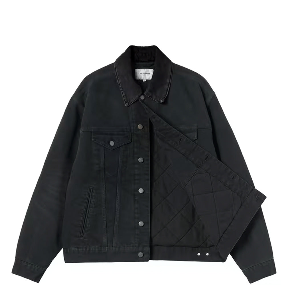 Carhartt WIP Jacket "OG Trucker" black stone canvas