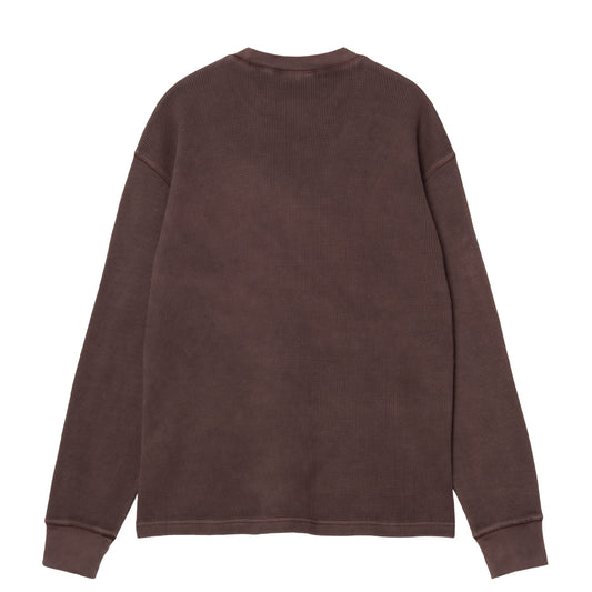 Carhartt WIP - Longsleeve - L/S Vista Waffle - palisander garment dyed