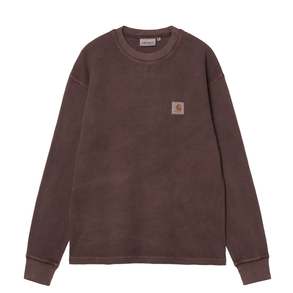 Carhartt WIP - Longsleeve - L/S Vista Waffle - palisander garment dyed