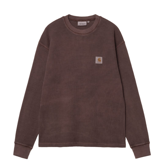 Carhartt WIP - Longsleeve - L/S Vista Waffle - palisander garment dyed