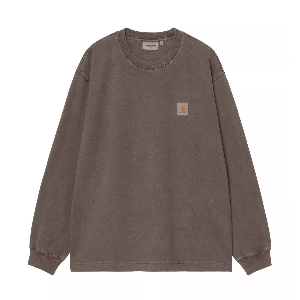 Carhartt WIP Longsleeve L/S Vista Waffle tobacco garment dyed