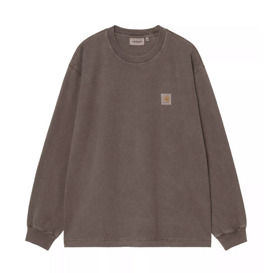 Carhartt WIP Longsleeve L/S Vista Waffle tobacco garment dyed