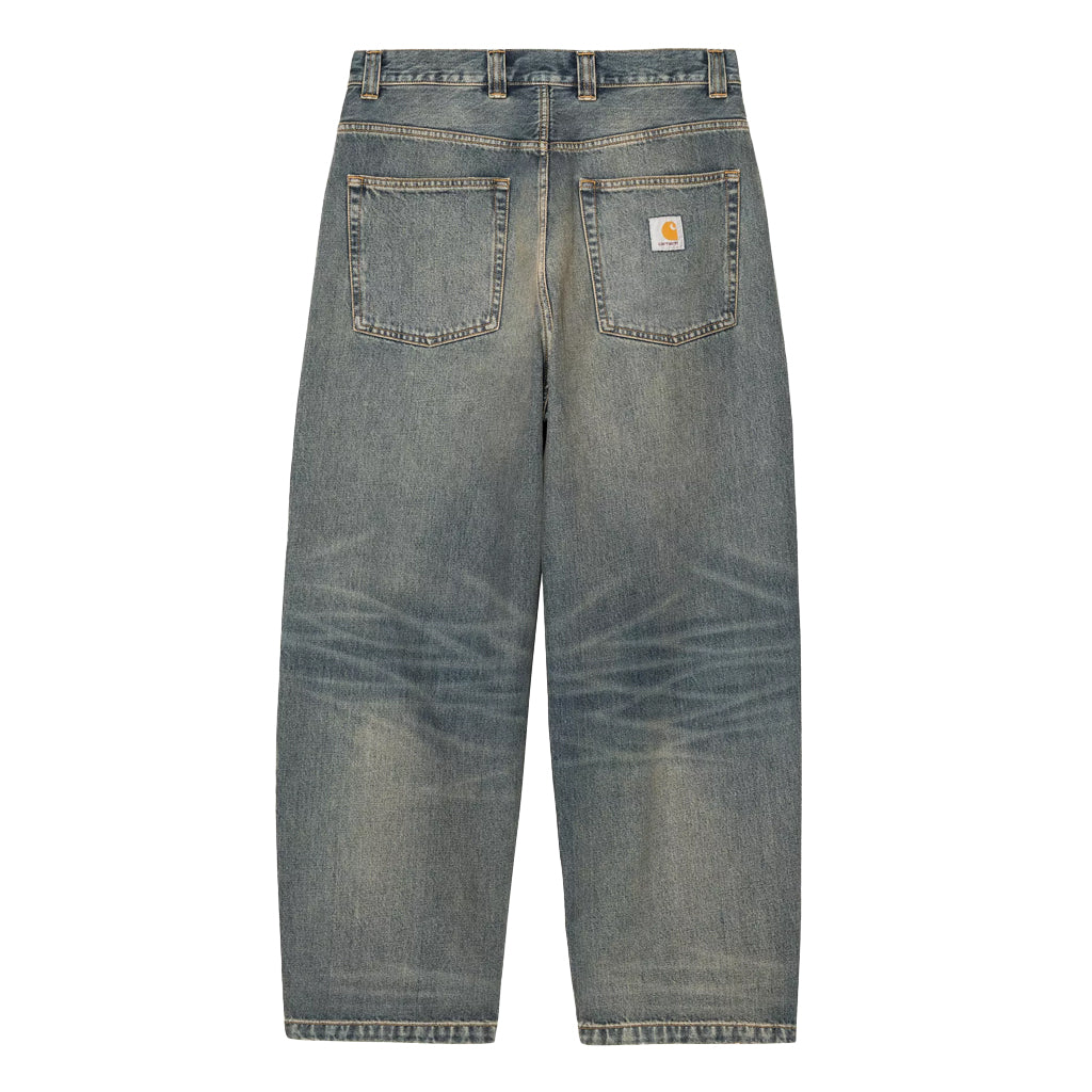 Carhartt WIP Pant "Brandon" Blue Worn/Used Wash
