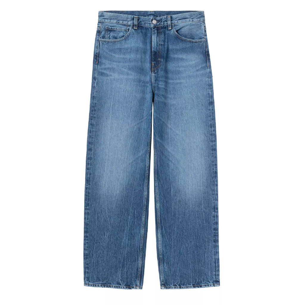 Carhartt WIP Pant "Payson" blue marble used wash