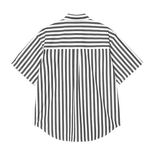 Carhartt WIP Shirt "Royce Shortsleeve" graphite/white