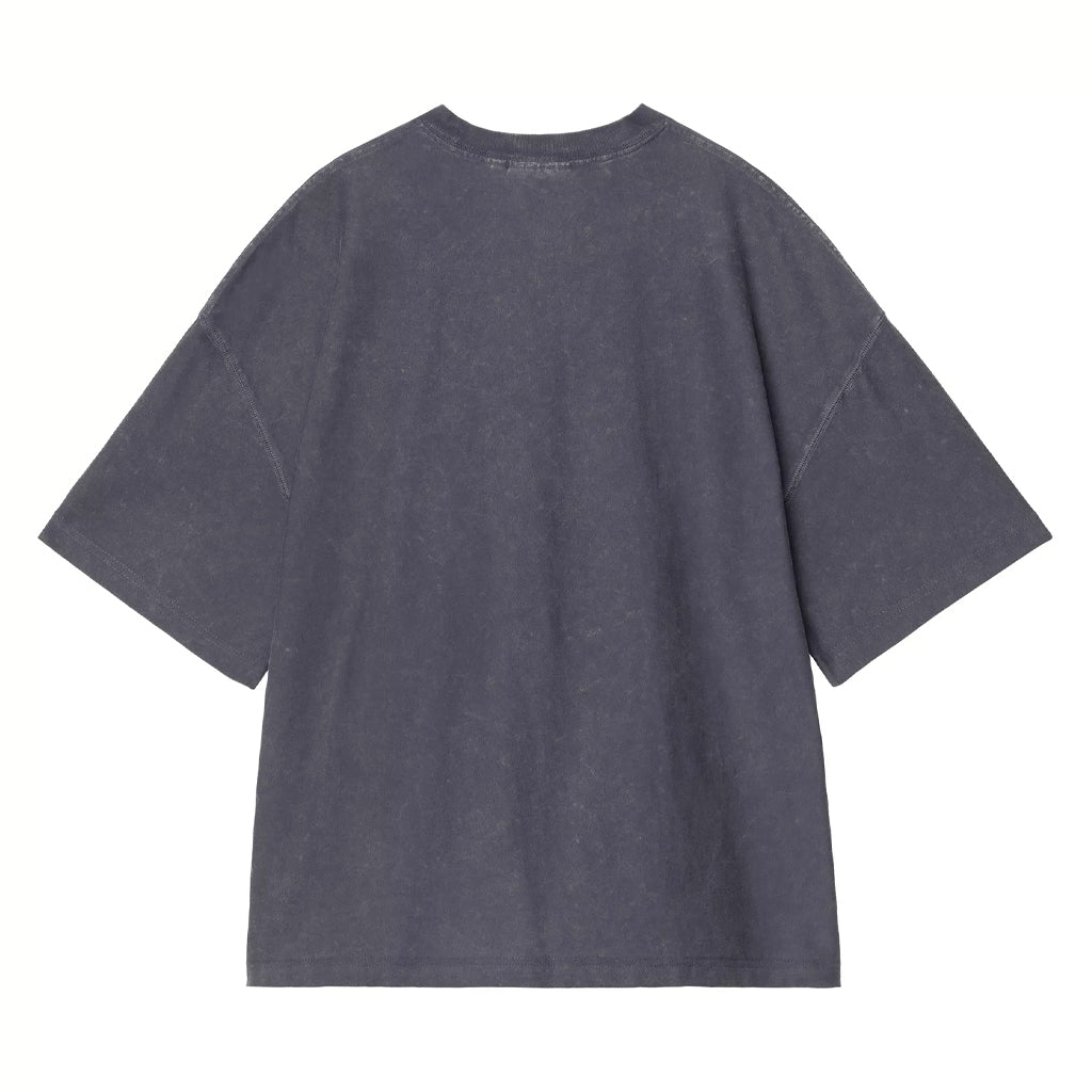 Carhartt WIP T-Shirt "Lambert" dark navy moon wash