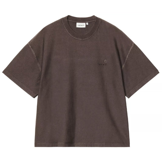 Carhartt WIP T-Shirt "Lambert" tobacco moon wash