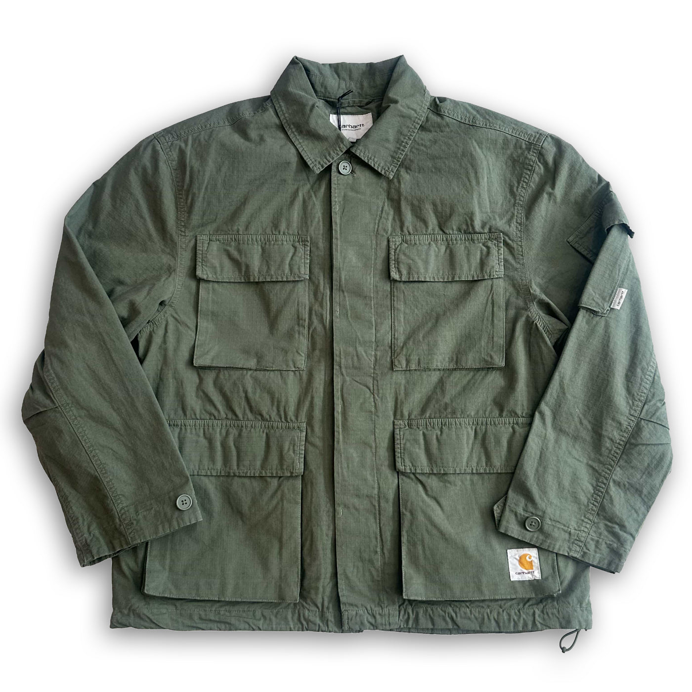 Carhartt WIP Jacket "Manderson" leaf garment dyed I036803