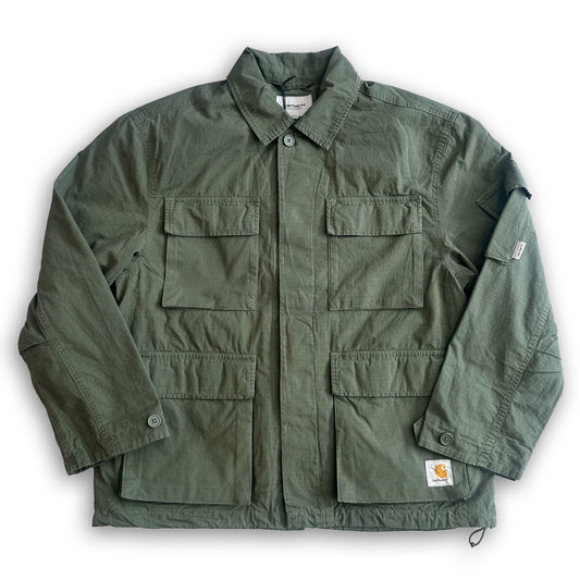 Carhartt WIP Jacket "Manderson" leaf garment dyed I036803