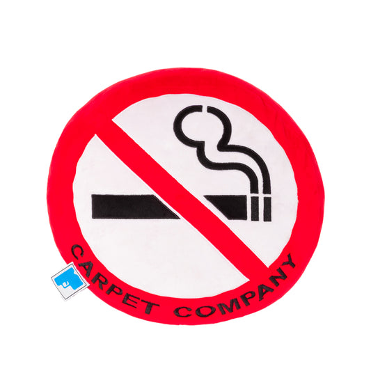 Carpet Company - Pillow - No Smoking - white