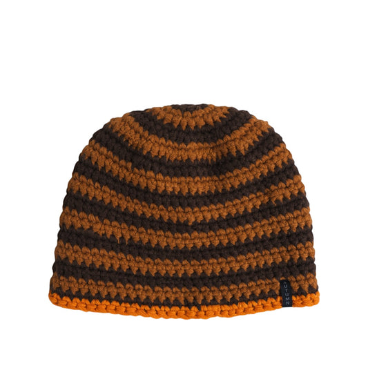 Autumn Beanie "Crochet" brown