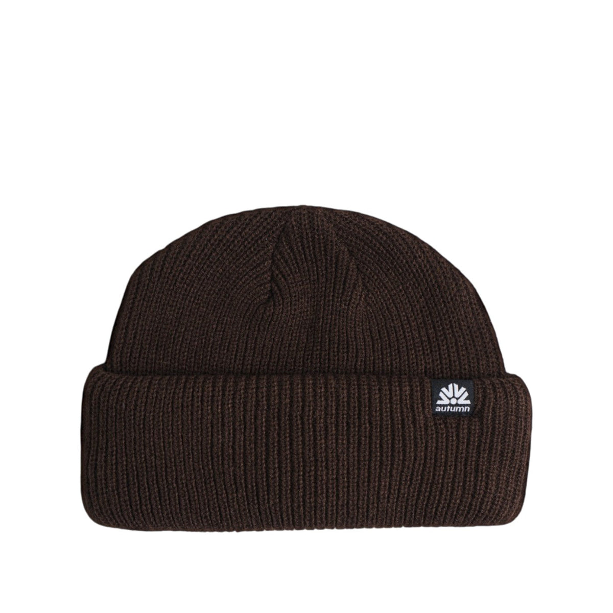 Autumn Beanie Double Roll Chocolate