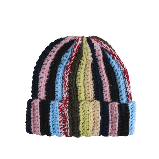 Autumn Beanie "Patchwork" lemonade