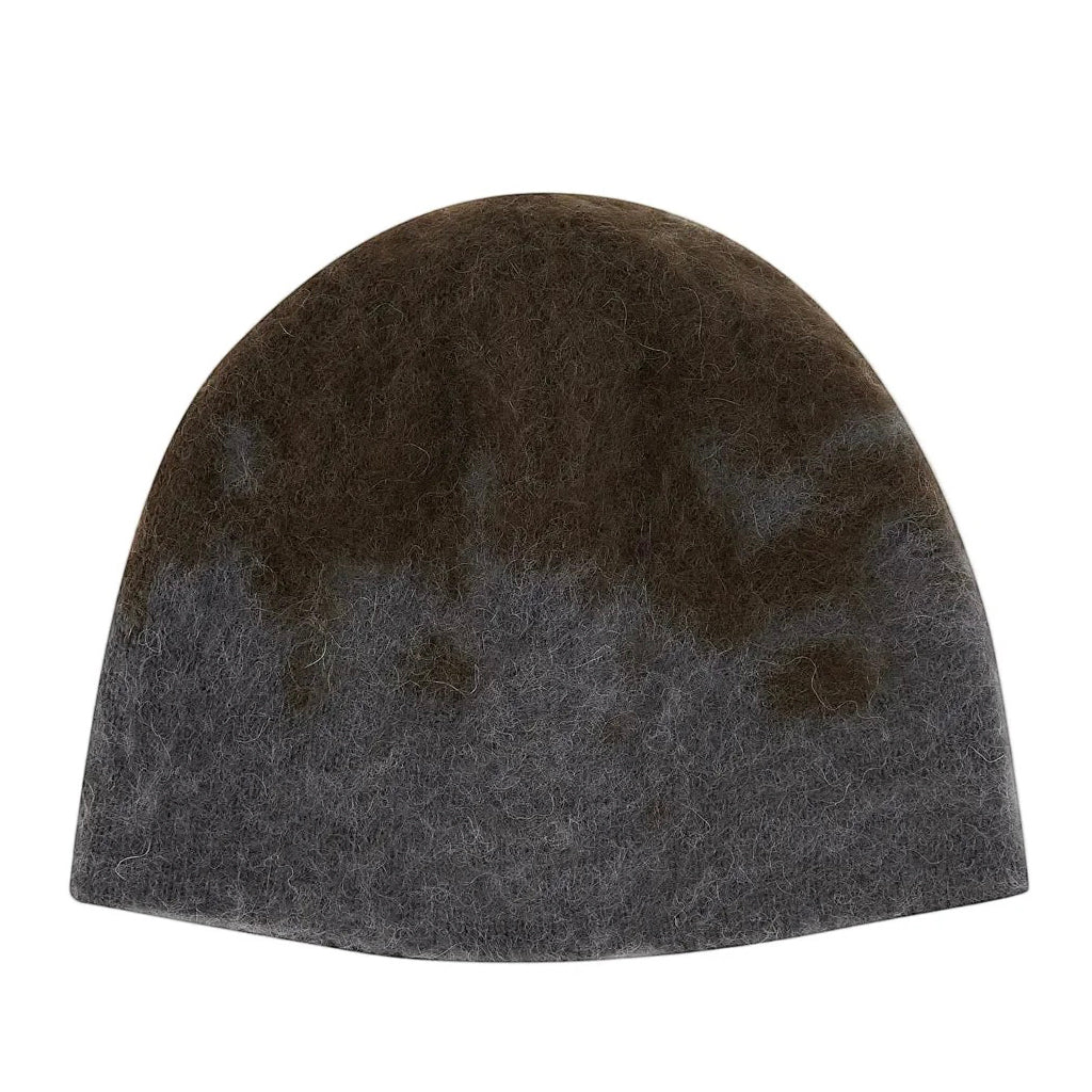 Gramicci Beanie "Mohair Splatter" slate splatter