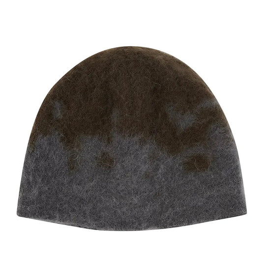 Gramicci Beanie "Mohair Splatter" slate splatter