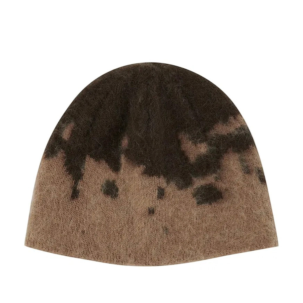Gramicci Beanie "Mohair Splatter" taupe splatter