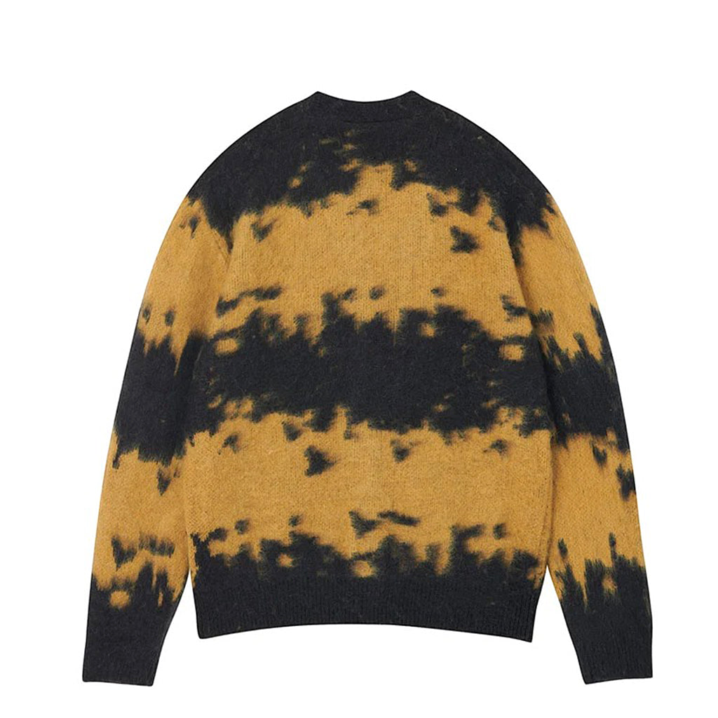 Gramicci Cardigan "Mohair Splatter" taupe splatter