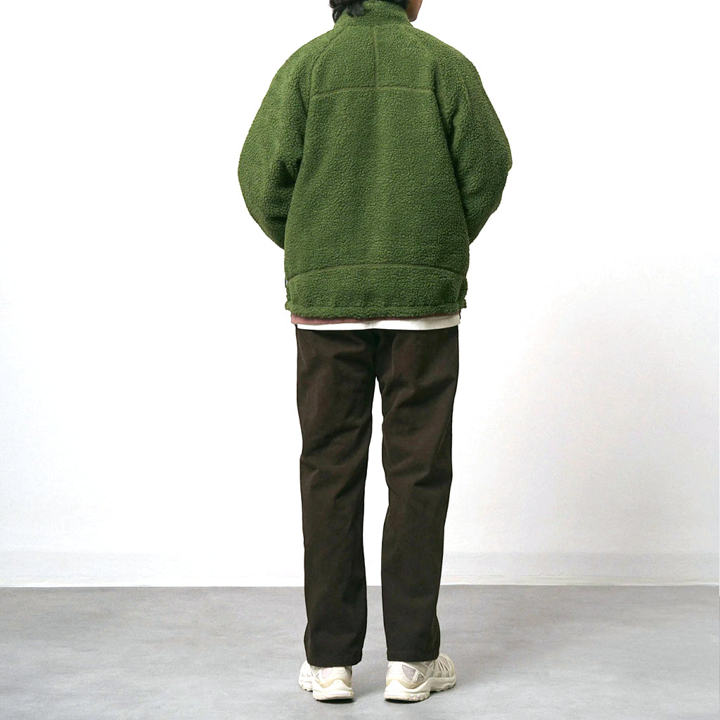 Gramicci Jacket "Reversible Sherpa Jacket" olive/navy
