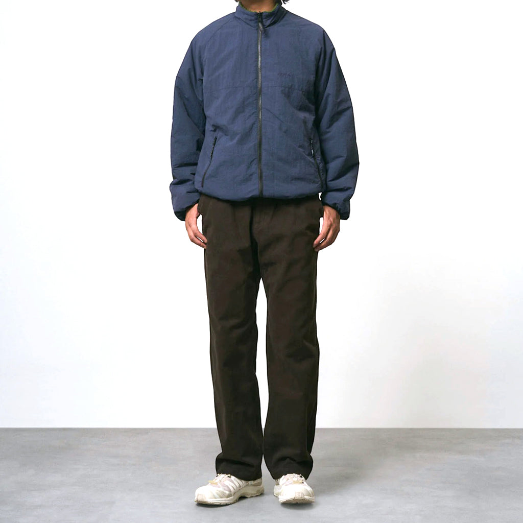 Gramicci Jacket "Reversible Sherpa Jacket" olive/navy