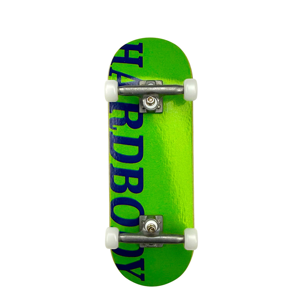 Hardbody - Fingerboard Complete - OG Logo green/blue