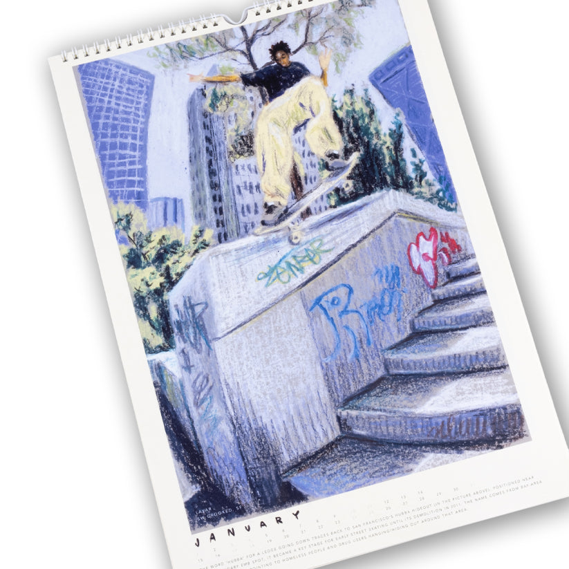 Tim Janke - Yearly Calendar 2026 January