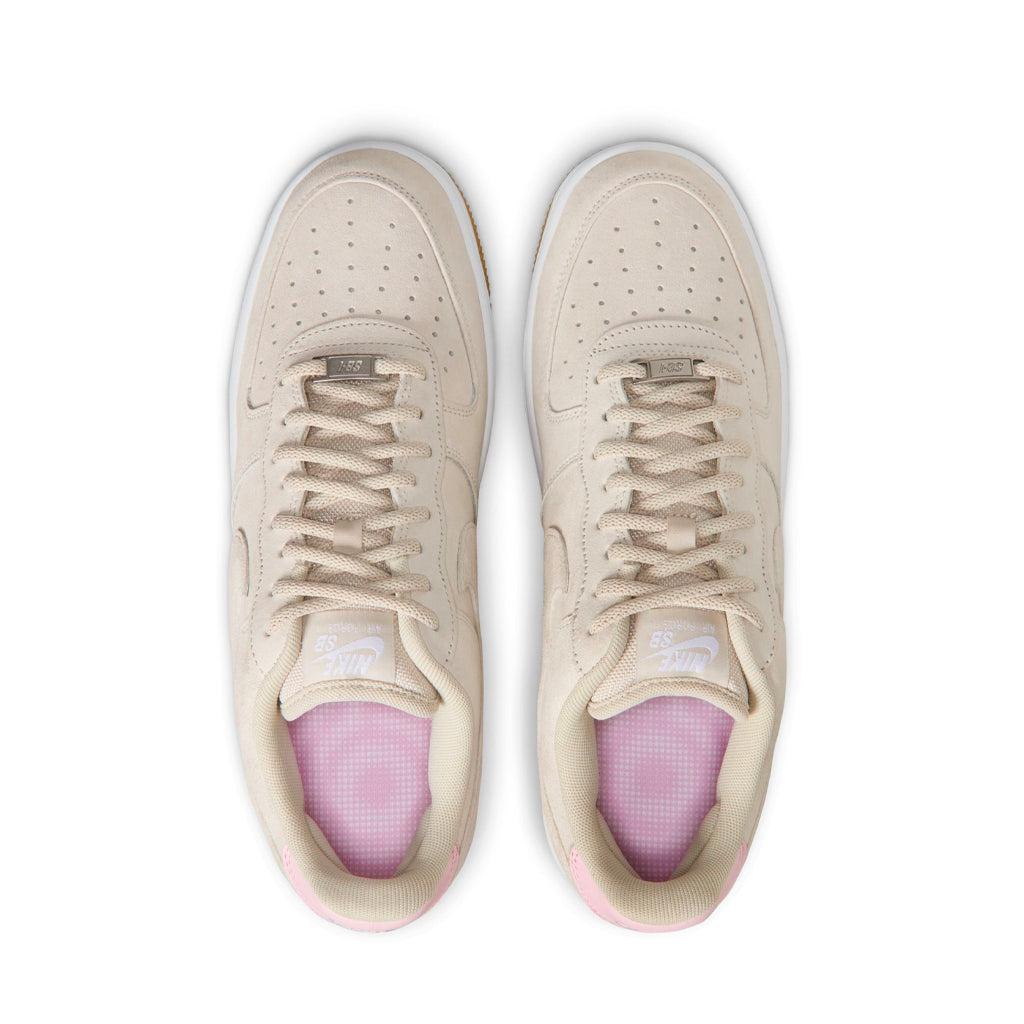 Nike SB Air Force 1 Low light orewood brown/white/pink foam