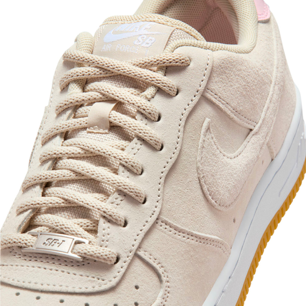 Nike SB Air Force 1 Low light orewood brown/white/pink foam