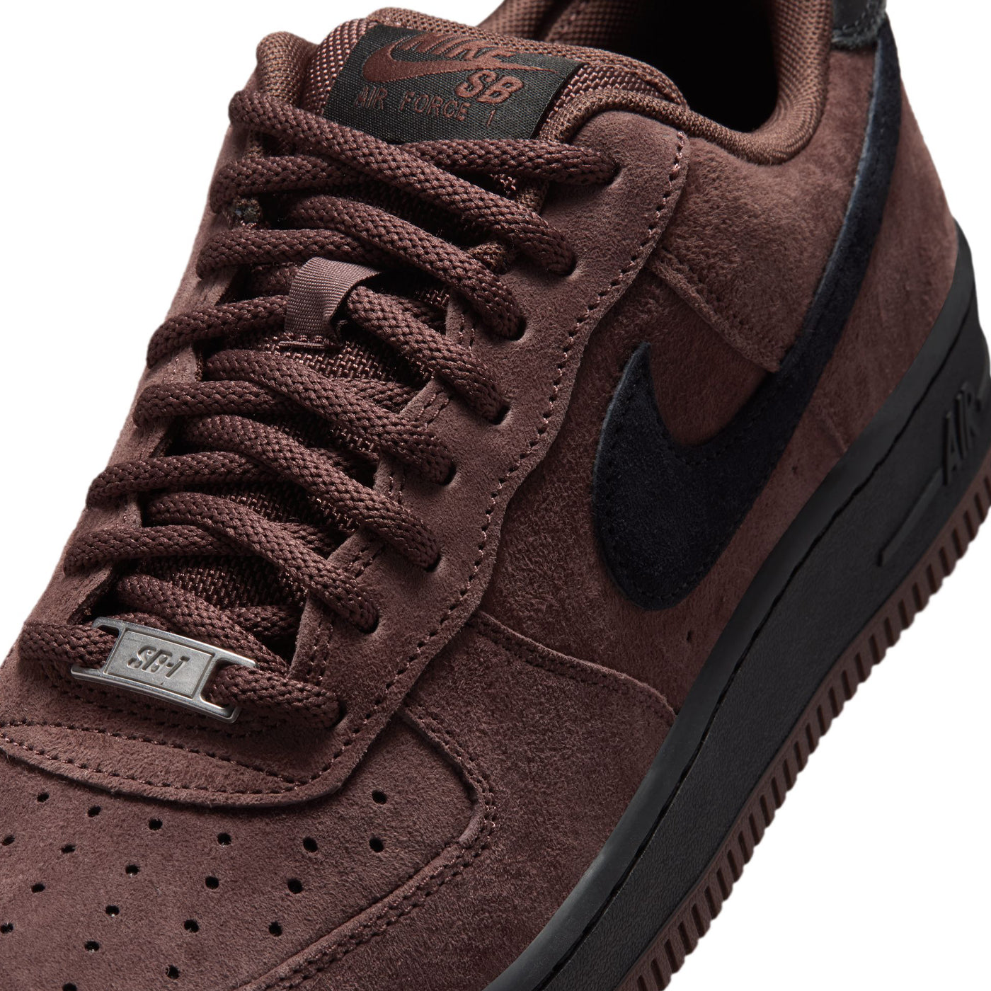 Nike SB Air Force 1 Low light chocolate/black