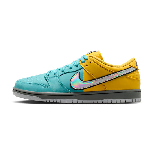 Nike SB Dunk Low Pro "Muni Fast Pass" lightning wolf grey/denim/yellow