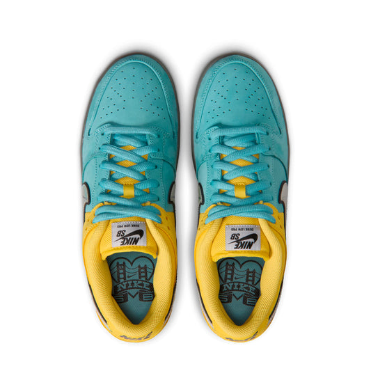 Nike SB Dunk Low Pro "Muni Fast Pass" lightning wolf grey/denim/yellow