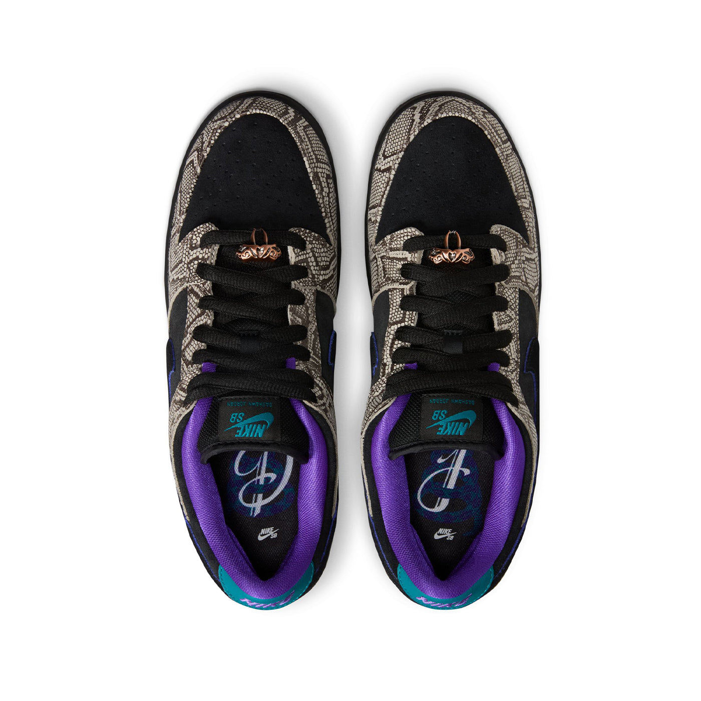 Nike SB x Dashawn Jordan - Dunk Low Pro - string/black/purple - Online Only!