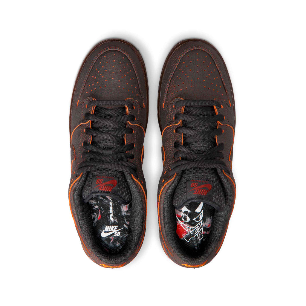 Nike SB Dunk Low "Krampus"- dark smoke grey / campfire orange HV1668-001
