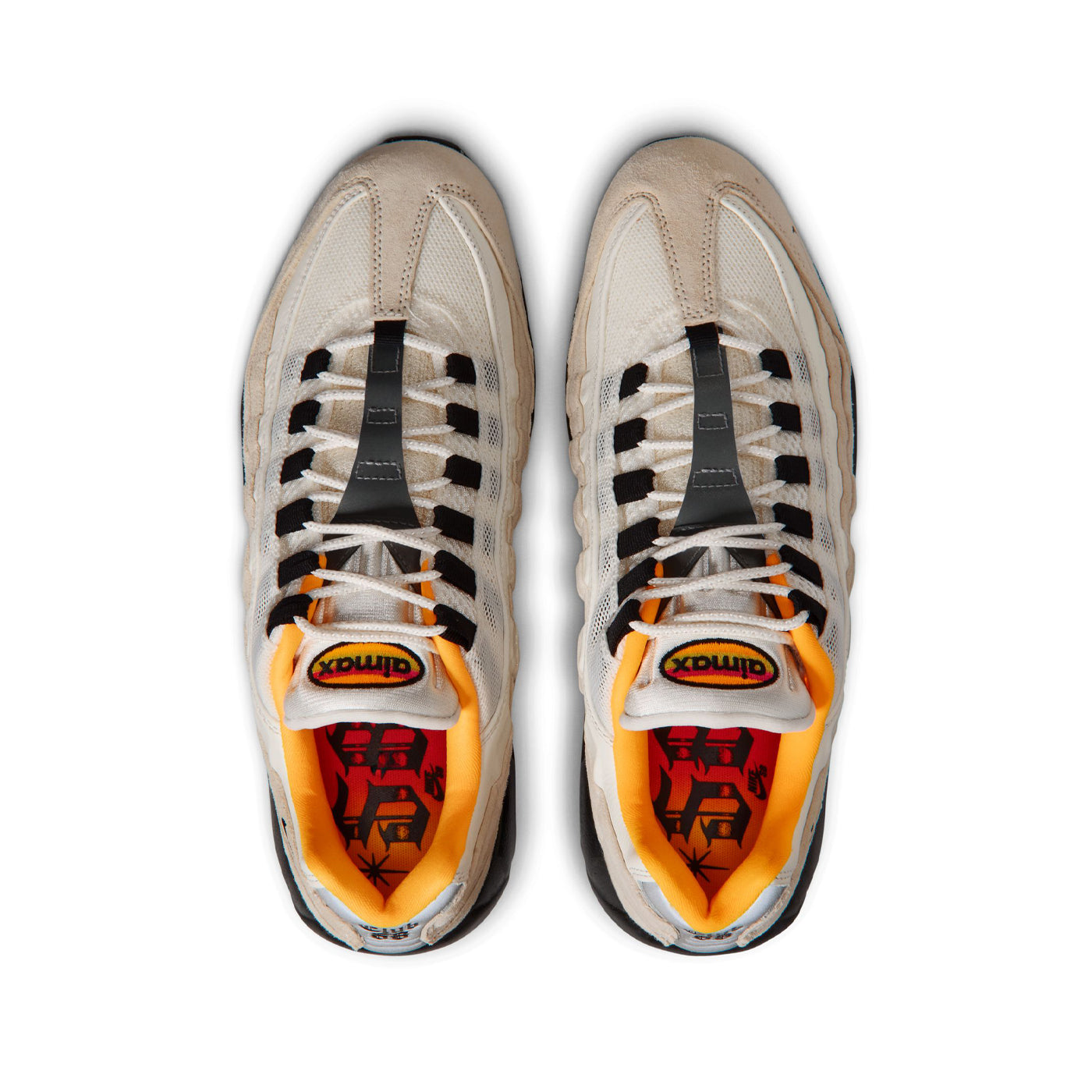 Nike SB x Club 58 Air Max 95 sail/black/laser orange