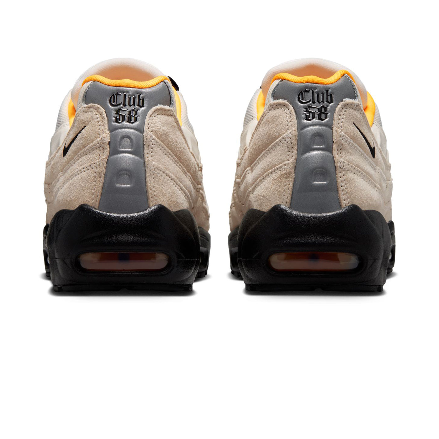 Nike SB x Club 58 Air Max 95 sail/black/laser orange