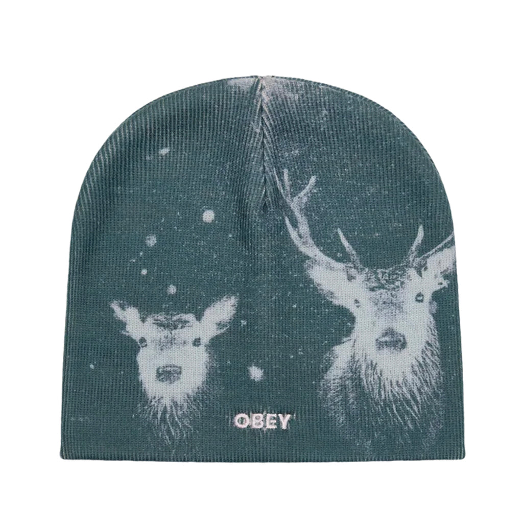 Obey Beanie "Headlights" charcoal