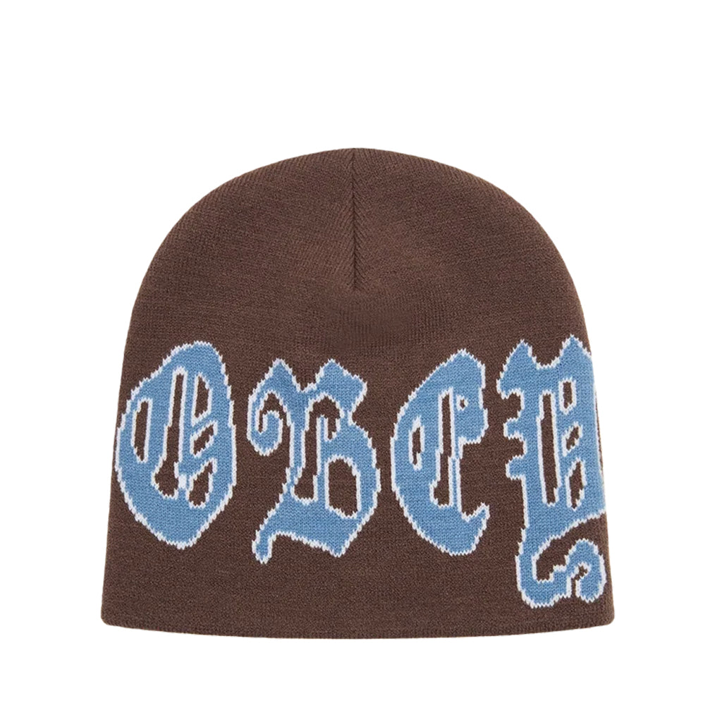 Obey Beanie "Stina" dark brown