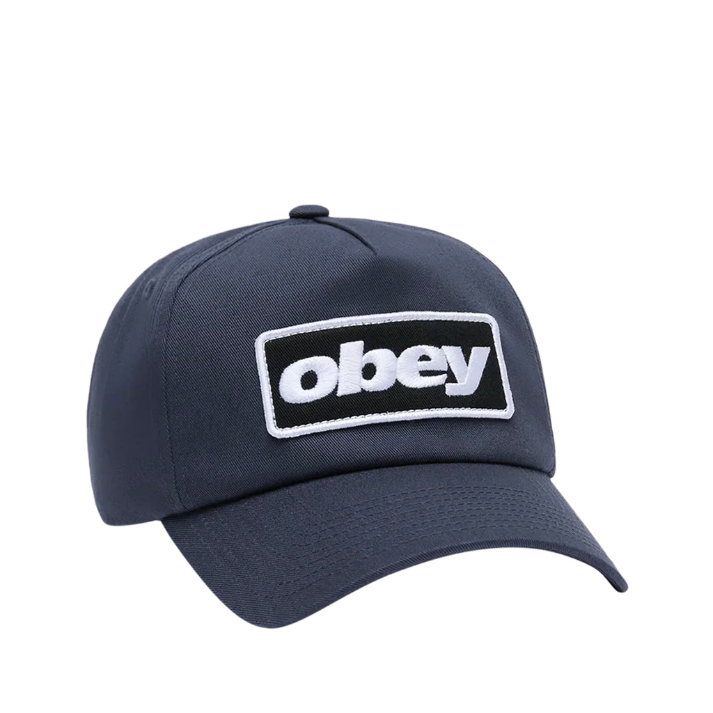 Obey Cap Ranch 5 Panel Snapback navy