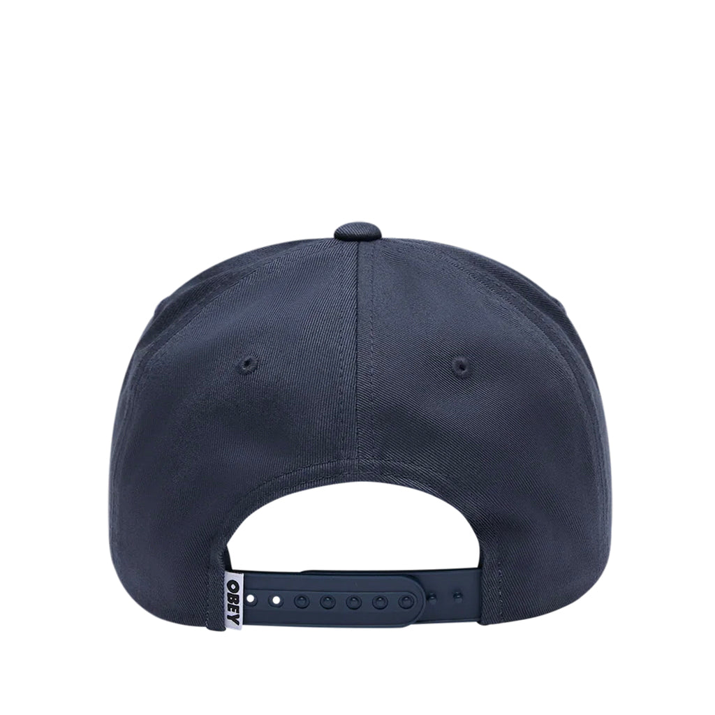 Obey Cap Ranch 5 Panel Snapback navy