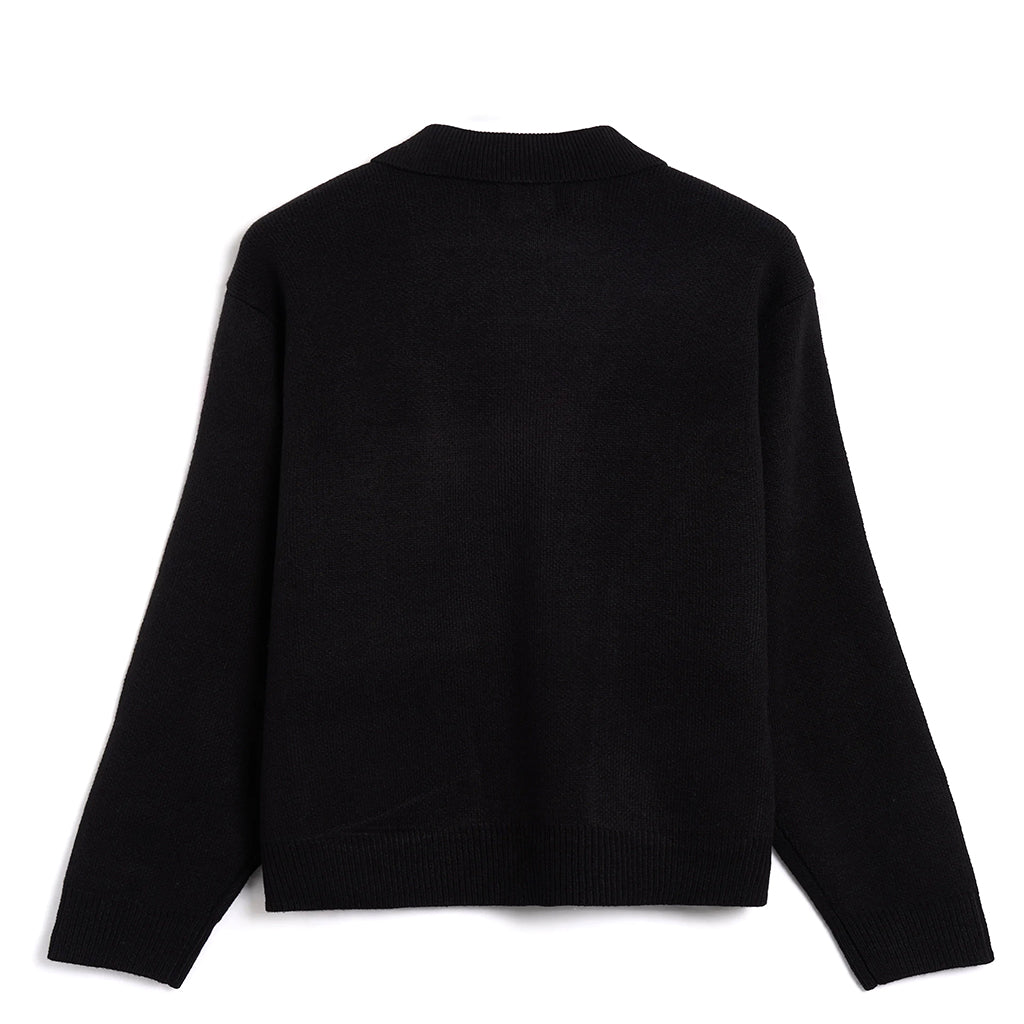 Obey - Zip Cardigan - Floral - black