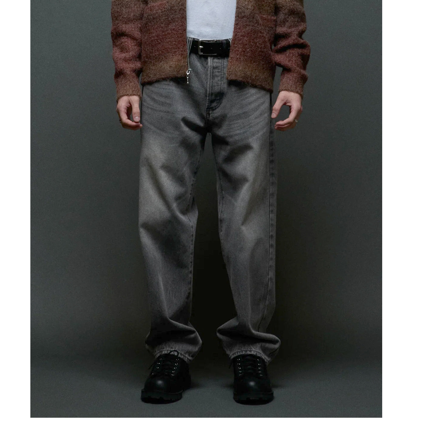 Obey Denim Pant "Boxcar Straight Leg" archive grey