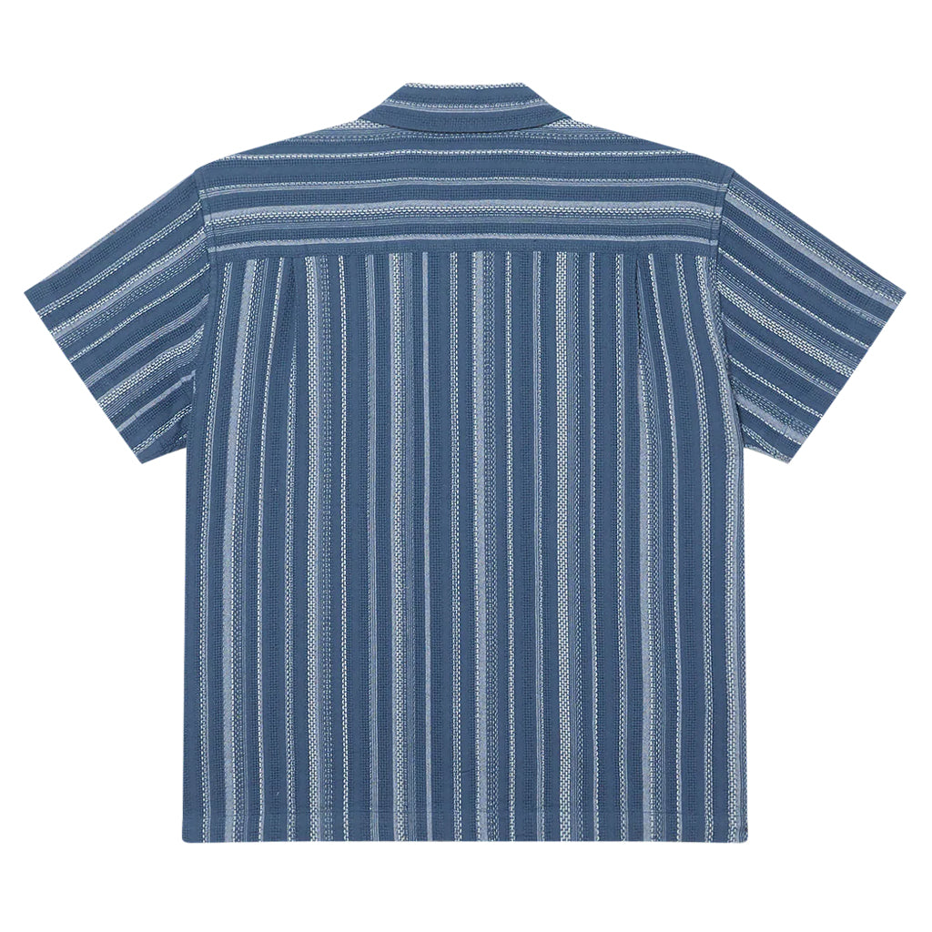 Obey Shirt Hugh Woven Dull SS blue multi